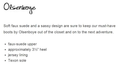 NIB $80.00 Olsenboye 10 Suede Slouchy Black Ankle Heel Boots Booties New W Box - Picture 5 of 5
