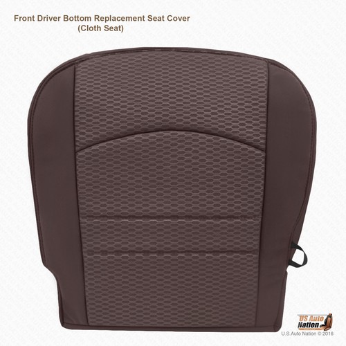 2016 2017 2018 Fits Dodge Ram 3500 4500 5500 Driver Bottom-Top Cloth Cover Brown - Picture 2 of 5