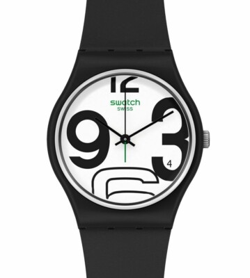 Neu Swatch 9 TO 3 SO28Z100 Armbanduhr Shareholder Aktionärsuhr Special 2020