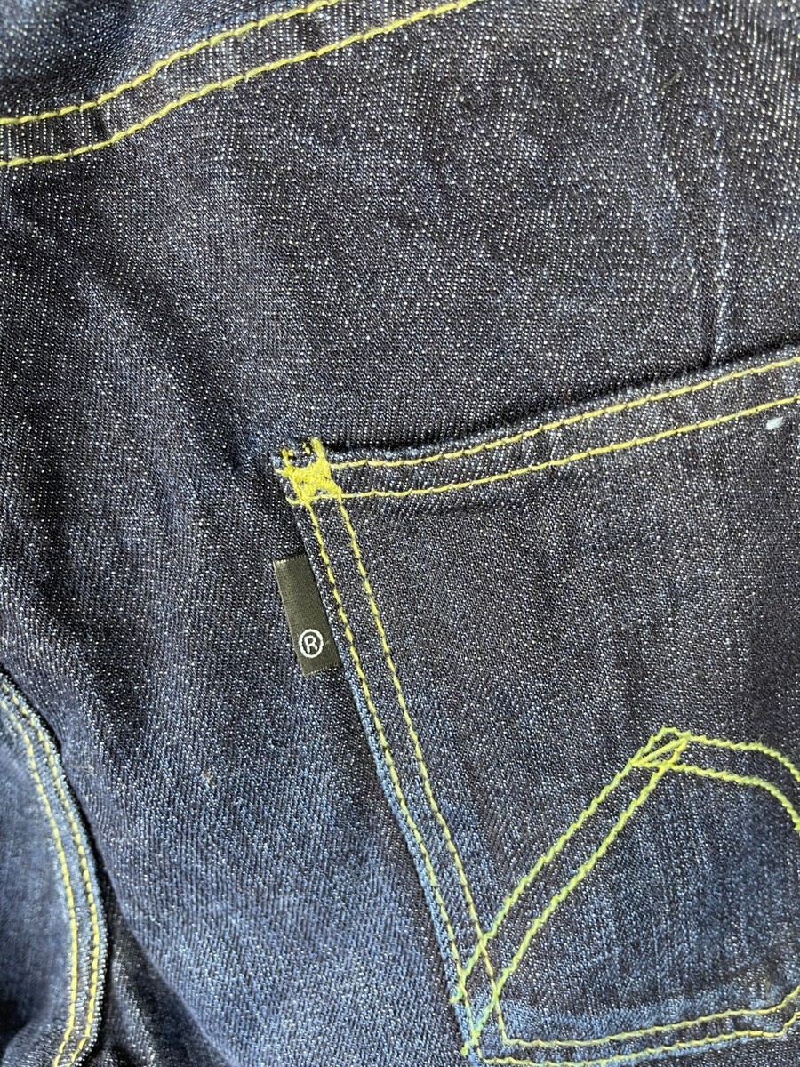 Neighborhood technical apparel indigo blue faded Japan denim