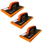 PLASTERING SPONGE FLOAT SET Hydrorubber Plastering Render 18mm orange Skimflex