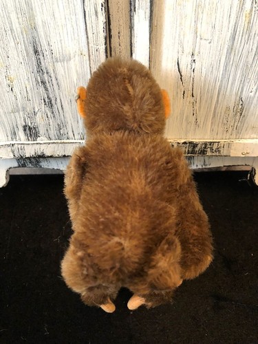 VTG Steiff Mohair Monkey Made In Germany Button in Ear approx 6 " - Picture 4 of 4
