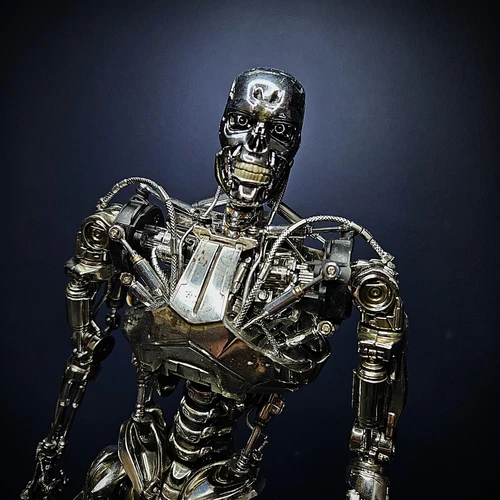 Hot Toys 🔥 T-800 Endoesqueleto Terminator Genysis MMS352 Escala 1/6 Sideshow