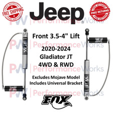 Fox Performance Reservoir Front 3.5-4" Lift Shock Pair For 20-24 Gladiator JT