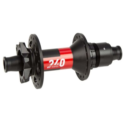 DT Swiss MTB-Nabe Hinterrad 240 EXP 148 mm/12 mm TA (Boost), IS 6-Bolt, Sram XD,