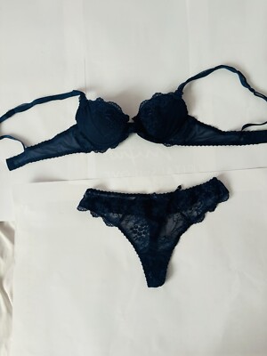 Aubade sexy Set Push-up BH 85A String 36/S