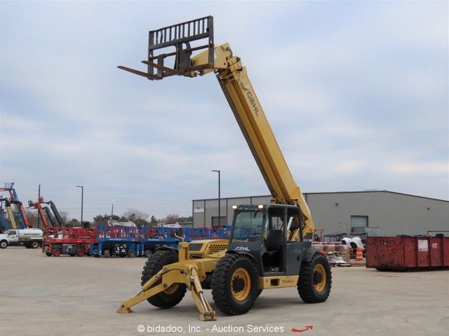 2013 Gehl DL11-55H 55' 11,000LB Telescopic Reach Forklift Aux Hyd ...
