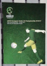 Programs EURO-2017, U-19, kind FA Georgia (England... rare