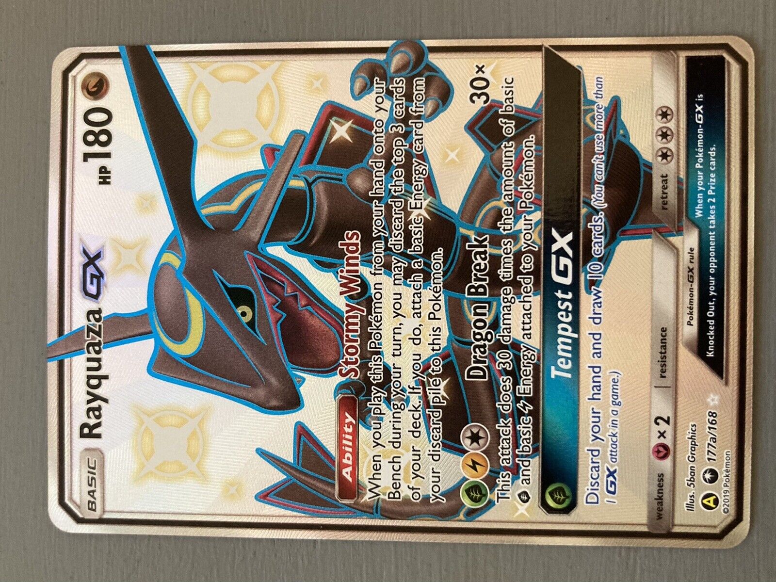 Rayquaza GX #177a Prices, Pokemon Celestial Storm