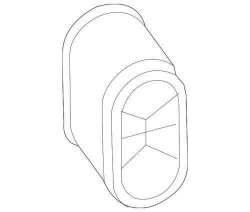 Filtro de aire para Ford (N/P 7C3Z-9601-B)