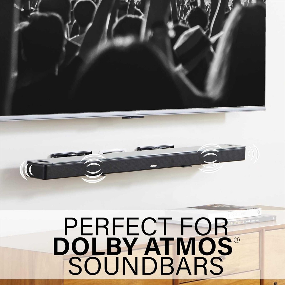 Sanus WSBWM1-B2 Universal Extendable Soundbar Mount UK
