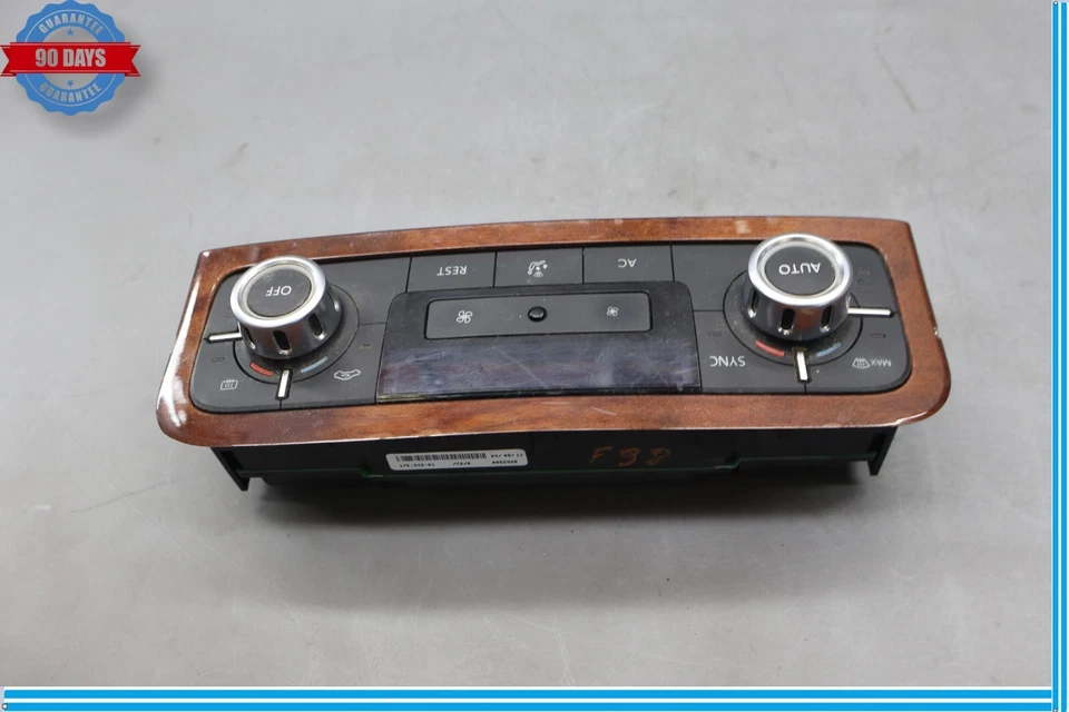 11-12 Volkswagen VW Touareg AC A/C Heater Climate Control Unit 7P6907040BA Oem - Image 4 of 4