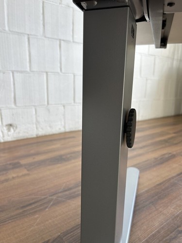Steelcase Activa Schreibtisch 120x90cm weiß grau Homeoffice - Bild 10 von 11