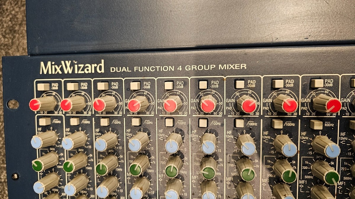 Allen & Heath MixWizard WZ 14:4:2+ Audio Mixer | eBay