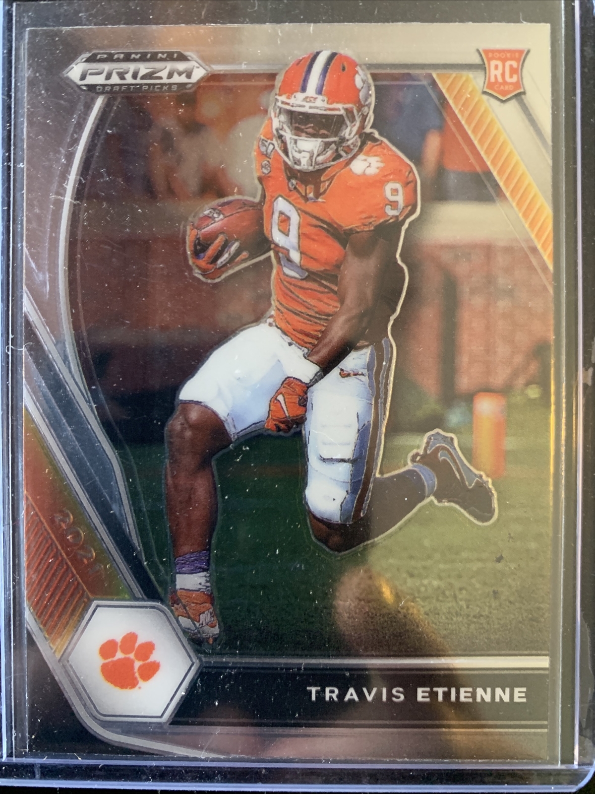 2021 Panini Prizm Draft Picks Travis Etienne RC Rookie Jaguars Clemson Tigers