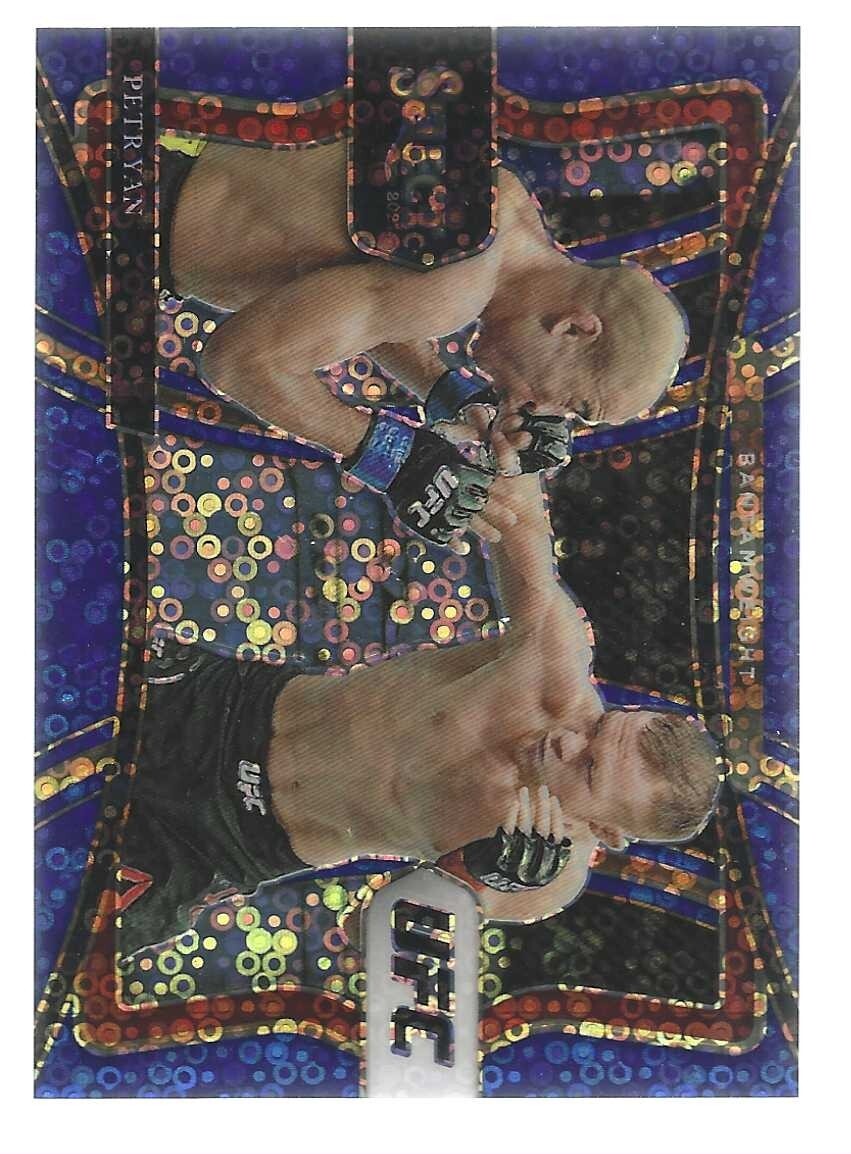 2021 Panini Select UFC Premier Level Blue Disco Prizm /99 Petr Yan #186