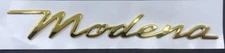 For Modena Car Side Fender Sticker Emblem Badge Decal Letters Gold