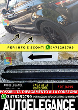🔥0439 PEDANE LATERALI ADATTO PER RANGE ROVER EVOQUE 2011-2018 NERO SOTTOPORTA🔥