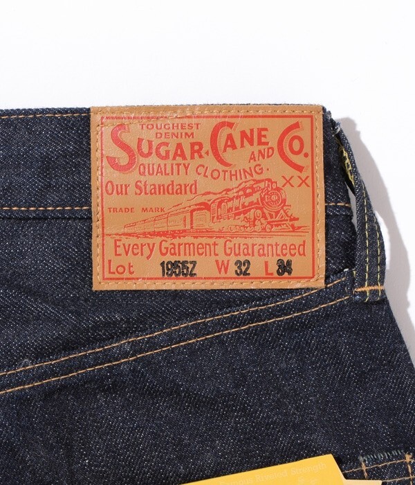 SUGAR CANE 14oz. DENIM 1955Z MODEL ZIPPER FLY STANDARD SC42955