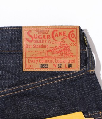 SUGAR CANE 14oz. DENIM 1955Z MODEL ZIPPER FLY STANDARD SC42955