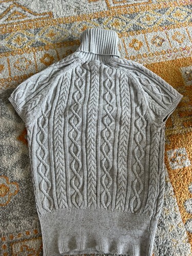 Gap Women Grey Metallic Pullover Sweater M - Picture 2 of 4