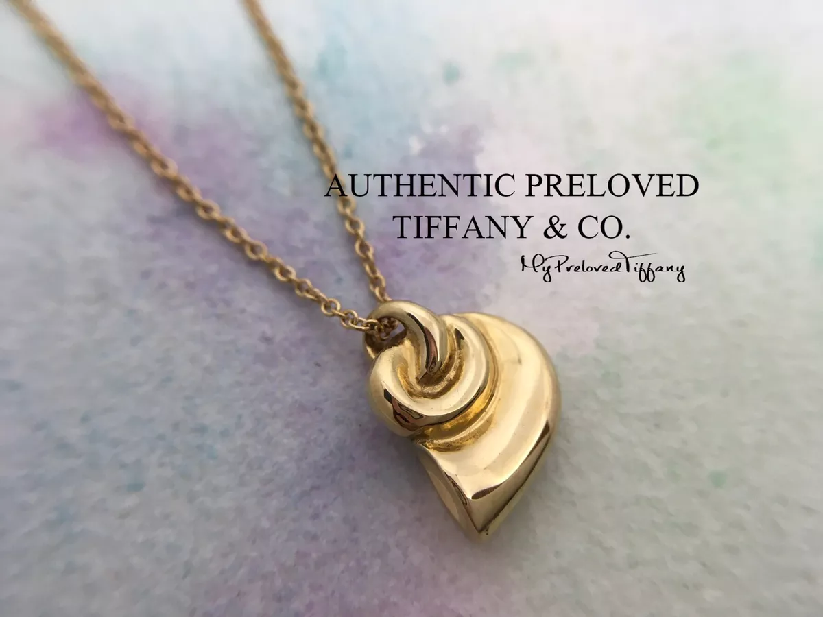 Tiffany & Co Vintage Lock Pendant Necklace