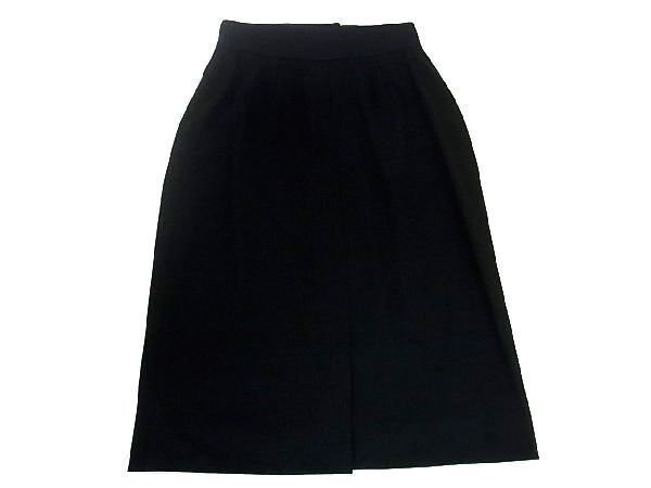 Celine Wool West Ribbon Tight Skirt Bottoms Size 36 Black Celine Wool West Ribbon Tight Skirt Bottoms Size 36 Black