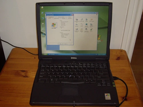 DELL C610 LAPTOP PIII 1GHZ 512MB 20GB CD - WIN XP