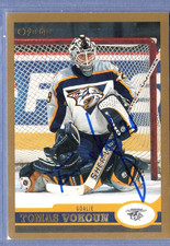 1998-99 O-Pee-Chee Hockey * Tomas Vokoun * Signed * Card #72
