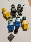 Vintage LEGO Electron Minifigures Figure Lot of 6 Figures Lot of Six