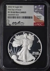 2022-W American Silver Eagle - NGC PF70UC FDOI Ryder Black Core ✪COINGIANTS✪
