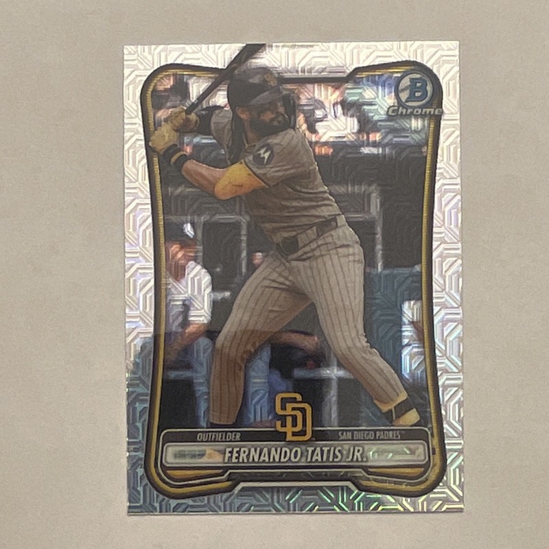🔥Topps 2025 Bowman Fernando Tatís Jr. #23 Padres Chrome Mojo Refractor