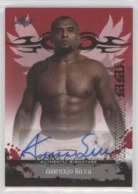 2010 Leaf MMA Auto Assuerio Silva #AU-AS2 Auto 05or
