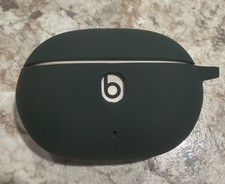 Beats Studio Charging Case ONLY - Ivory with Green Silicone Cover