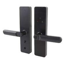 Fingerprint Door Lock Support For Smart Password IC Card Mechanical Key UK