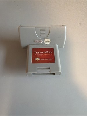 Performance TremorPak  Pack For Nintendo 64 Console P-383 Missing Battery Cover