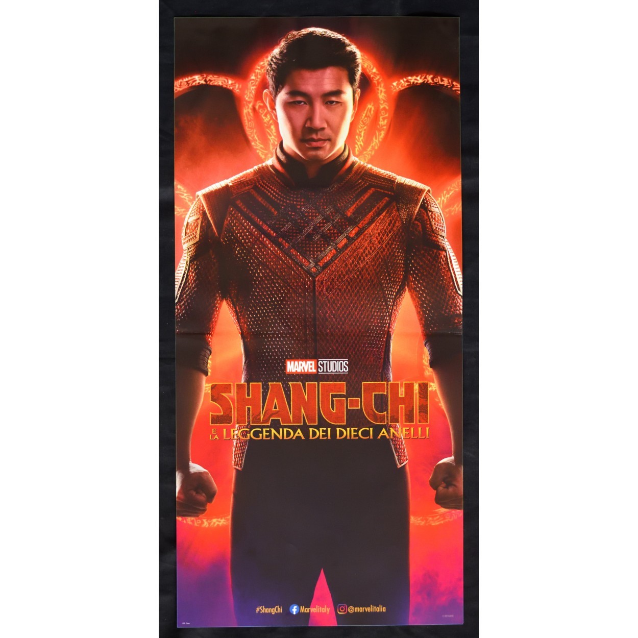 Locandina originale film Shang-Chi e la leggenda dei Dieci Anelli (2021) - Regia di Destin Cretton