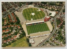 Leeds Headingley Stadium Aerial View Vintage Postcard England Football Ground