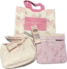 LoveShackFancy x Target Yoobi 3-PC Bundle Shoulder Bag Accessory Pouch Pens