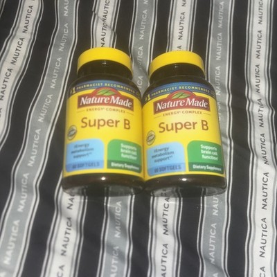Nature Made Super B Energy Complex, Dietary Supplement Exp 08/27