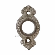 Rosetta Oliva Finestra Antico Ferro Vecchio Perlina Nichelato Griffrosette