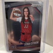 Panini 2025 Prizm WNBA Sonia Citron Rookie Washington Mystics #148 Card