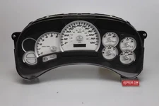 US Speedo White Silverado/Sierra Gauge Face for Clusters 03-05 1500 Gas