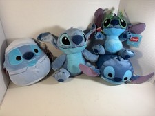 Disney Lilo Stitch Lot Of 4 Plush Squishmallows