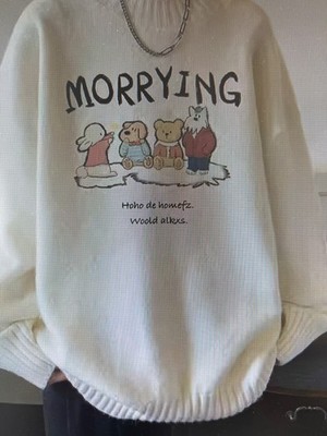 Long-sleeved thick sweater for boys