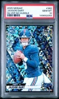 2025 Panini Mosaic RC Jaxson Dart #362 Silver No Huddle  PSA 10 POP 5