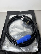 Power Cable With Powercon, 3 Con, 6'ft, 250V, 3 Pin, PVC Jacket