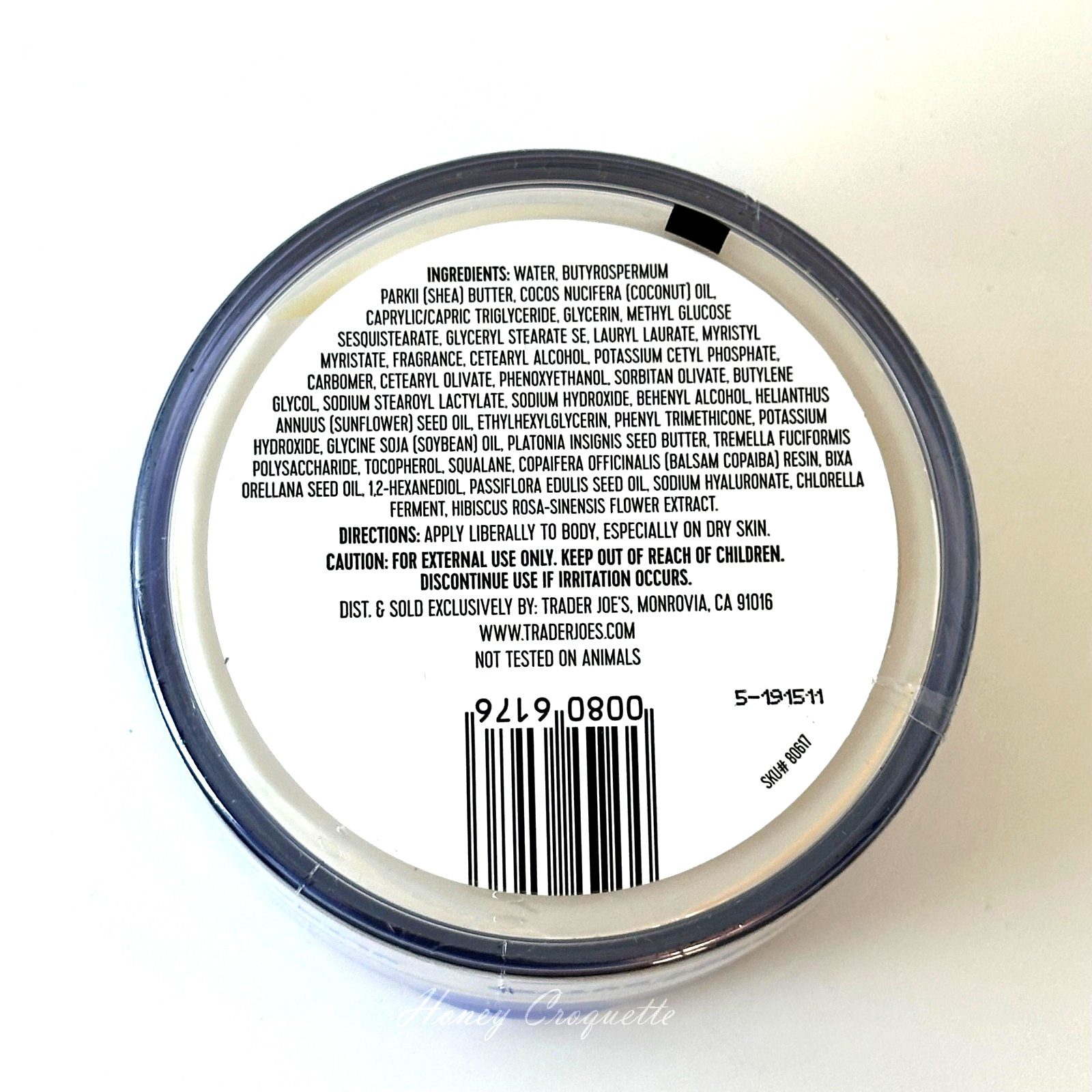 2 Packs Trader Joe's Ultra Rich Body Butter Vanilla/Orchid 8 oz LIMITED