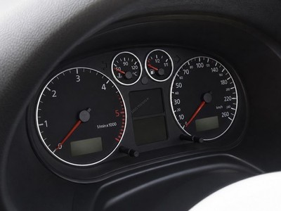 Fits Audi A3 S3 8L 1996-2003 4-Teilig Poliert Aluminium Tachoringe Tacho Ringe