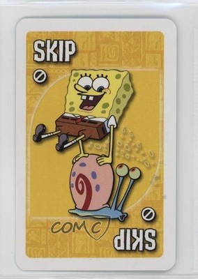 2002 Mattel UNO Special Edition SpongeBob SquarePants Gary #SKIPY 0b0